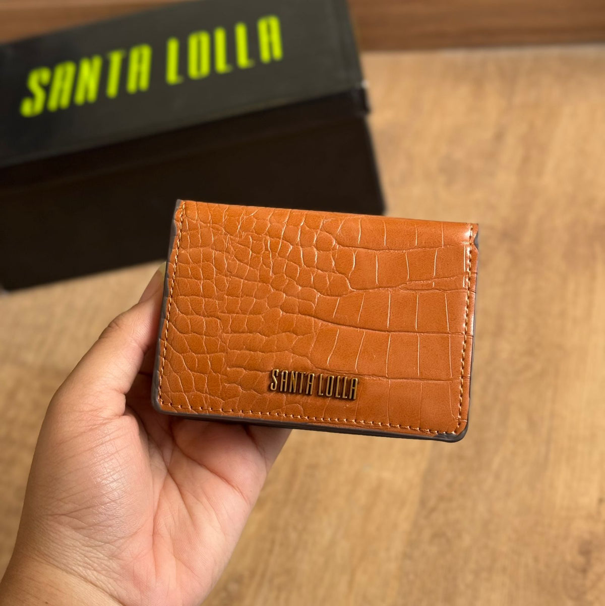 Porta Cartão Santa Lolla Croco 0475.4713.0379