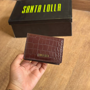 Porta Cartão Santa Lolla Croco 0475.4713.0379