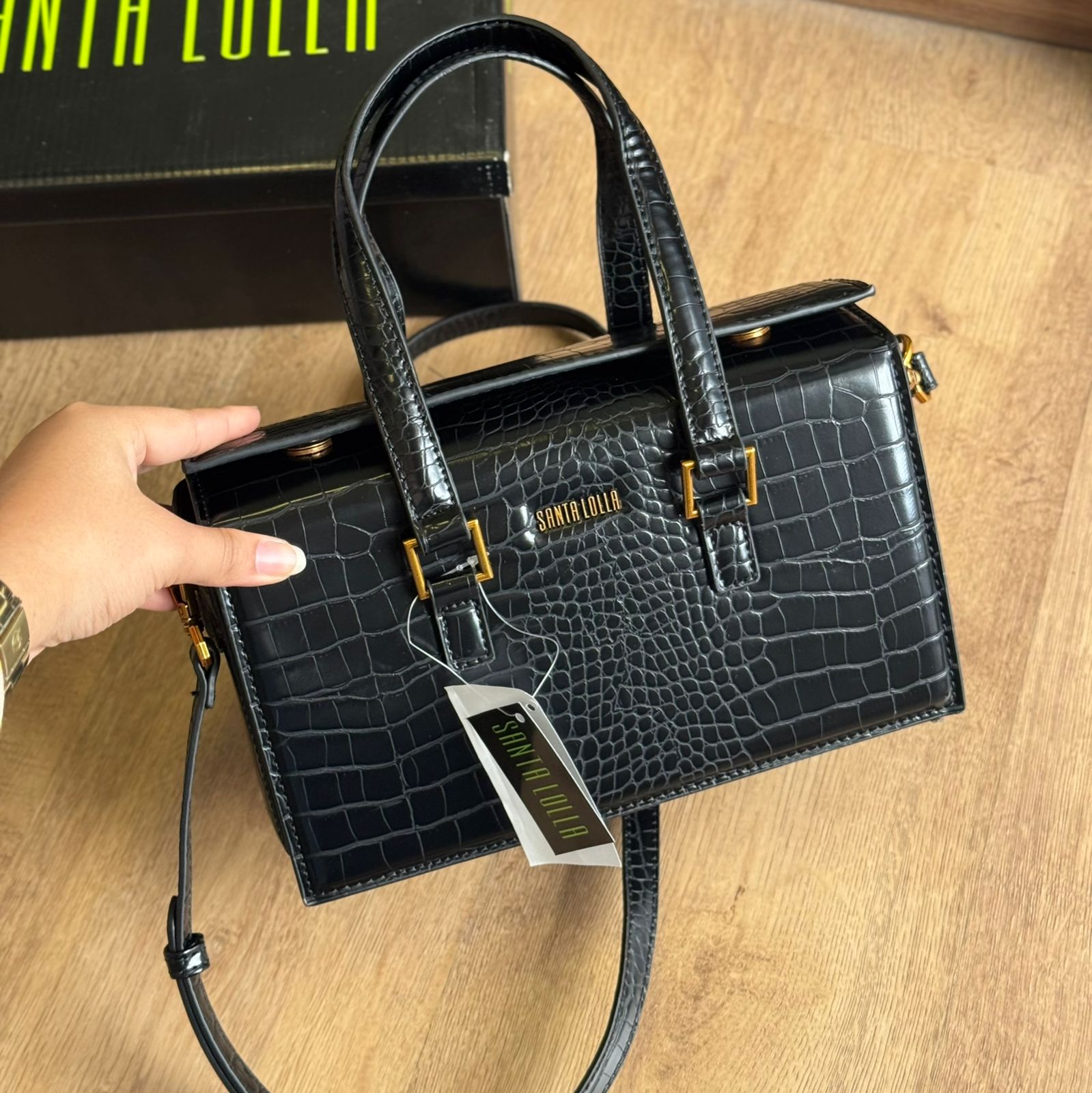 Bolsa Santa Lolla Croco 0470.5716