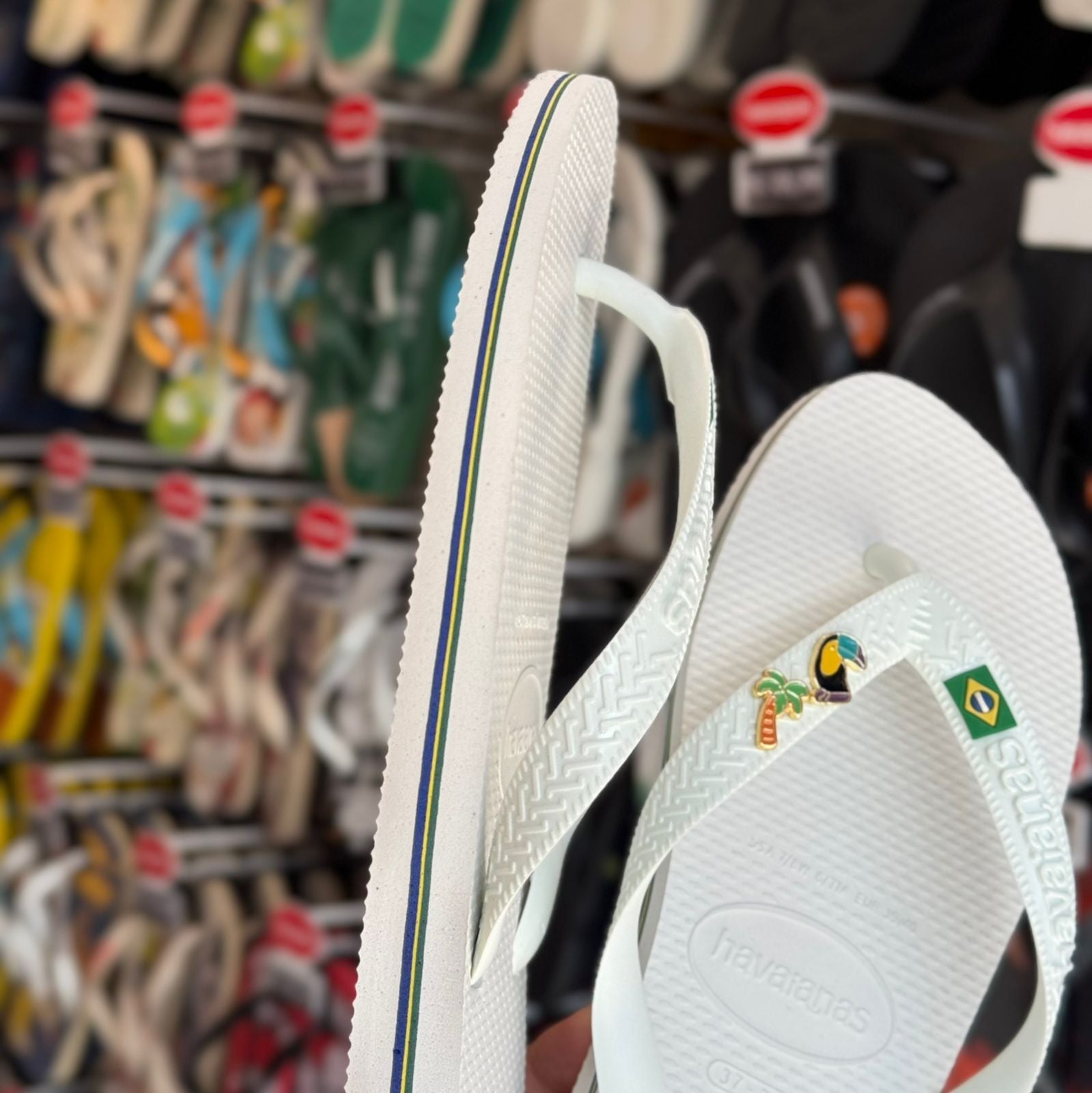Havaianas Brasil + Pin Tucano e Coqueiro