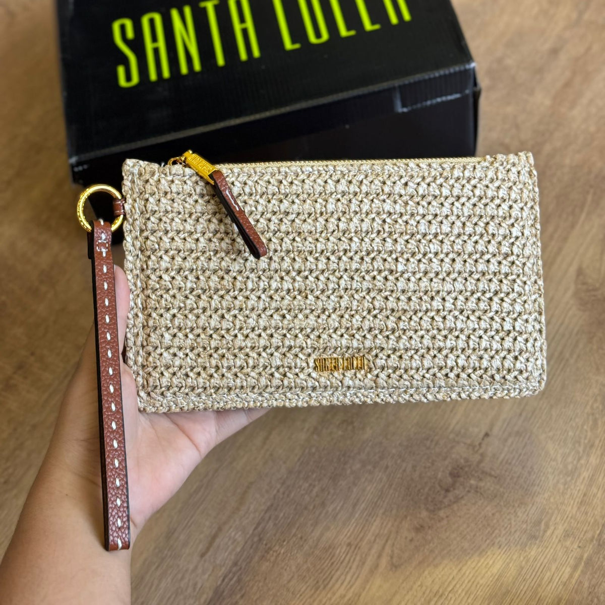 Clutch Santa Lolla Alça de Mão 0450.50C5