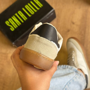 Tênis Santa Lolla Couro Legitimo Camurça 07E0.4AEB.035A