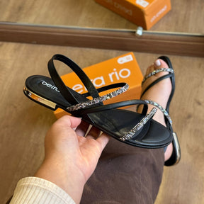 Sandália Beira Rio Calcanhar Espelhado 8263.969