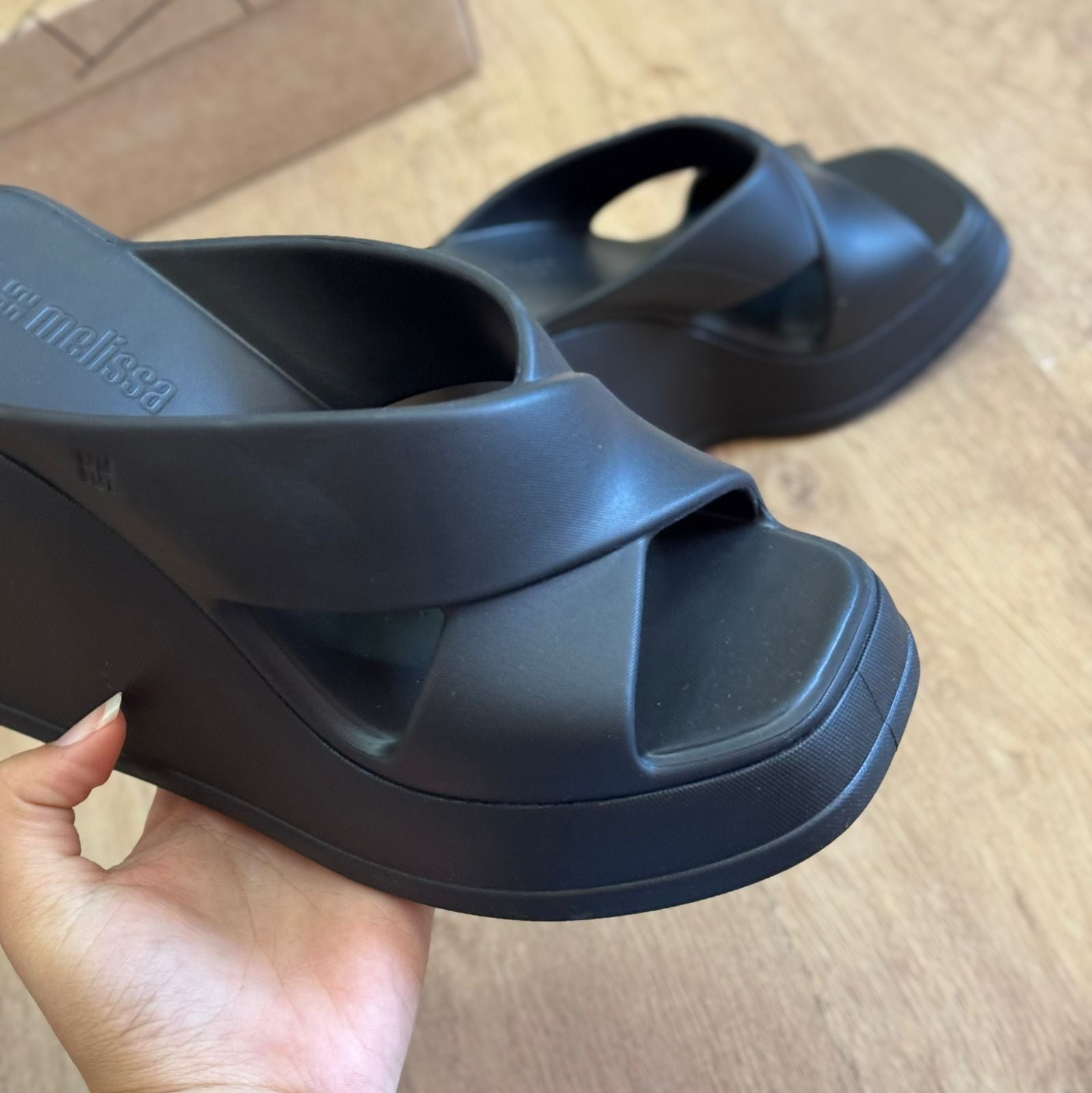 Sandália Melissa Plataforma Python 37856