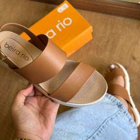 Sandália Beira Rio Tiras Grossas 8387.542