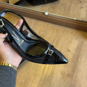 Scarpin Vizzano Salto Fino Tela 1184.1802