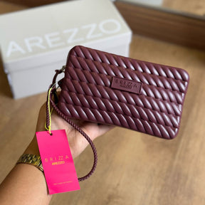 Bolsa Arezzo Pequena Metalizada Alça Marrocos Z195070007