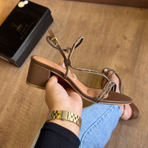 Salto Vizzano Bloco Tiras com Strass 6291.1175.28193