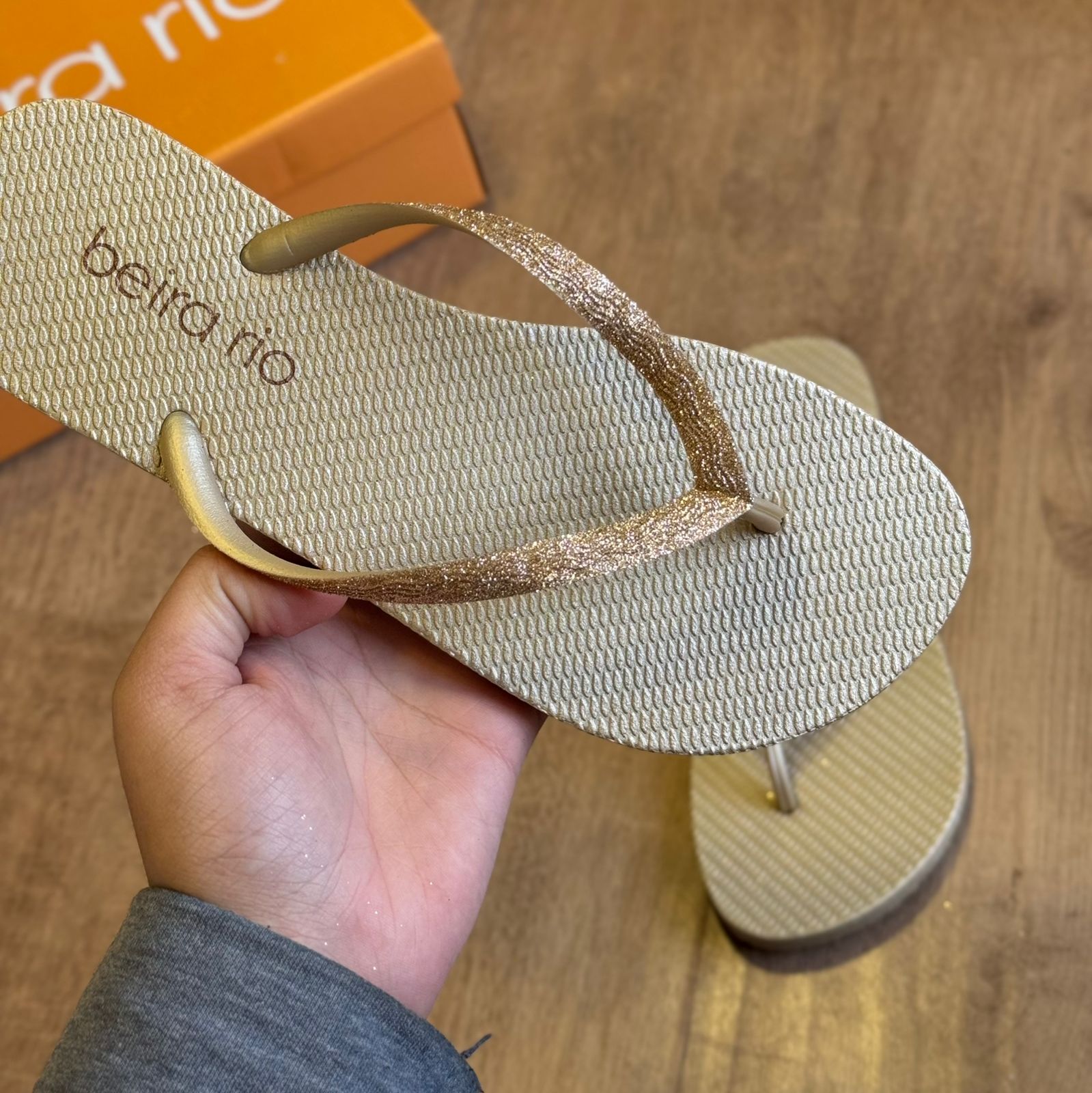 Chinelo Beira Rio Glam Conforto 8449.402