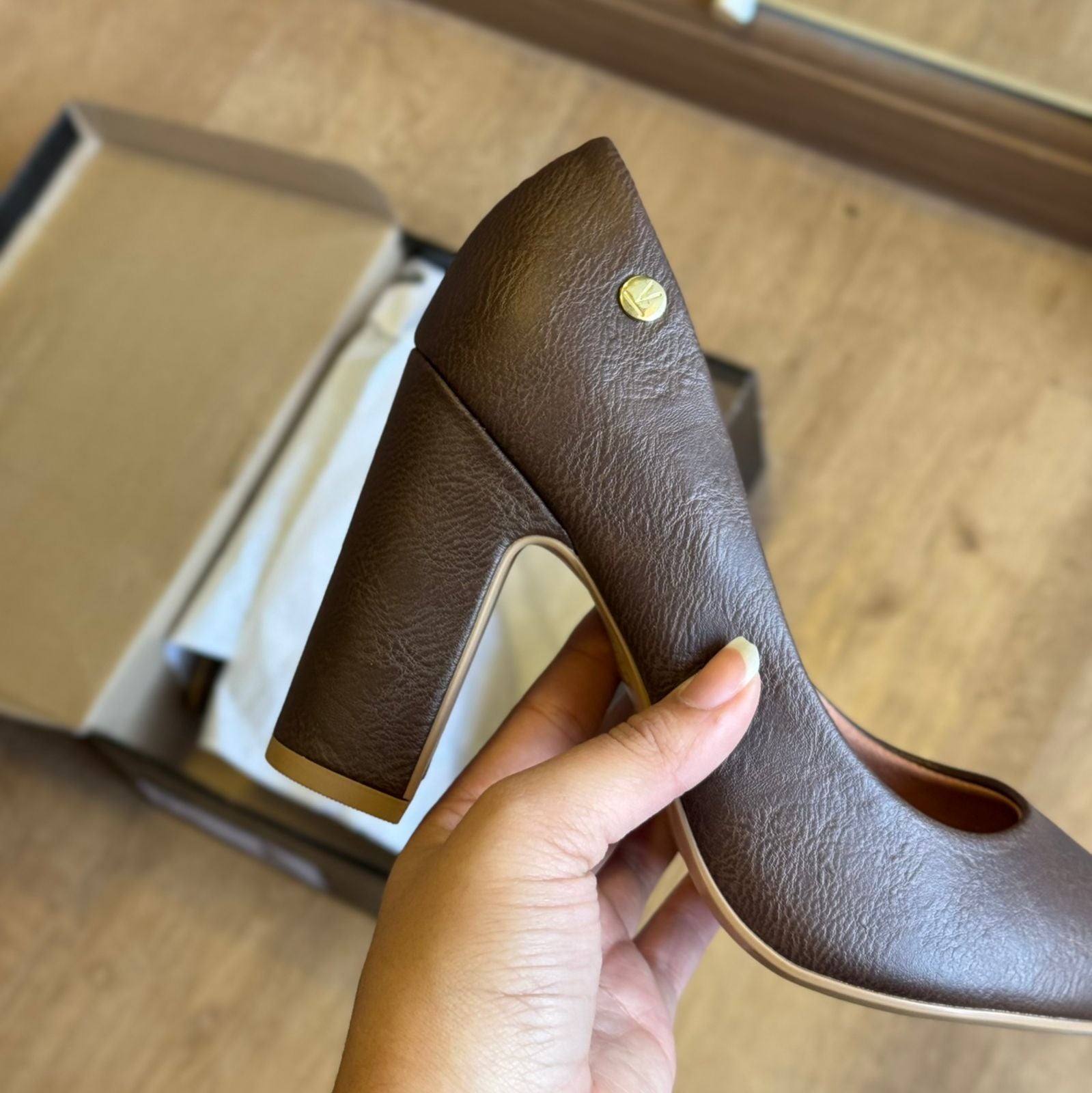 Scarpin Vizzano Salto Bloco 1285.400