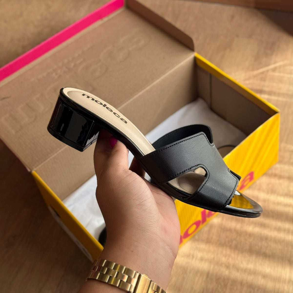 Sandalia Moleca Salto Baixo 5259.875