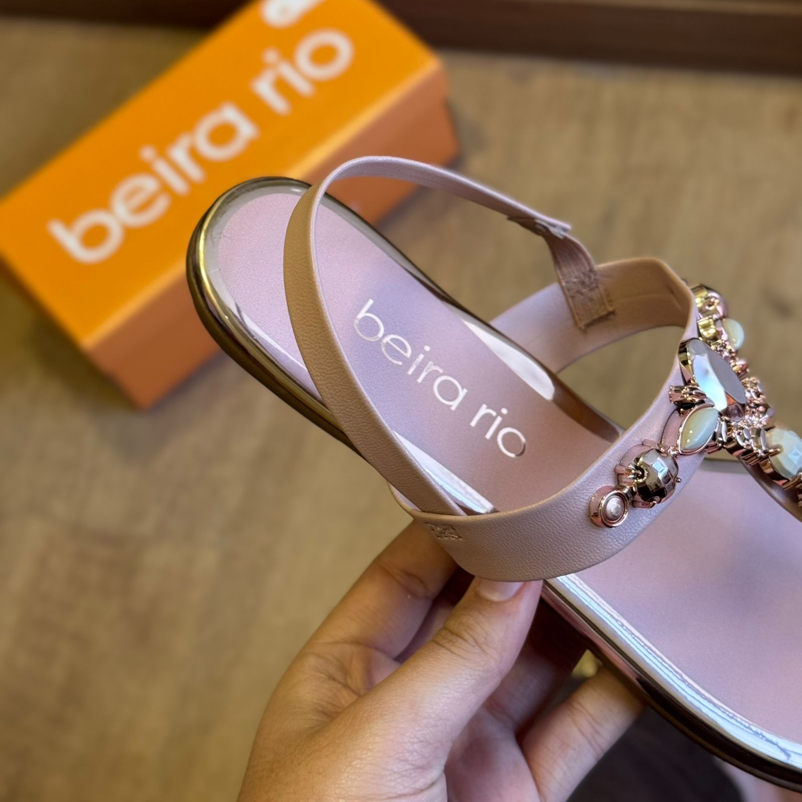 Rasteira Beira Rio Encanto de Pedras 8367.631