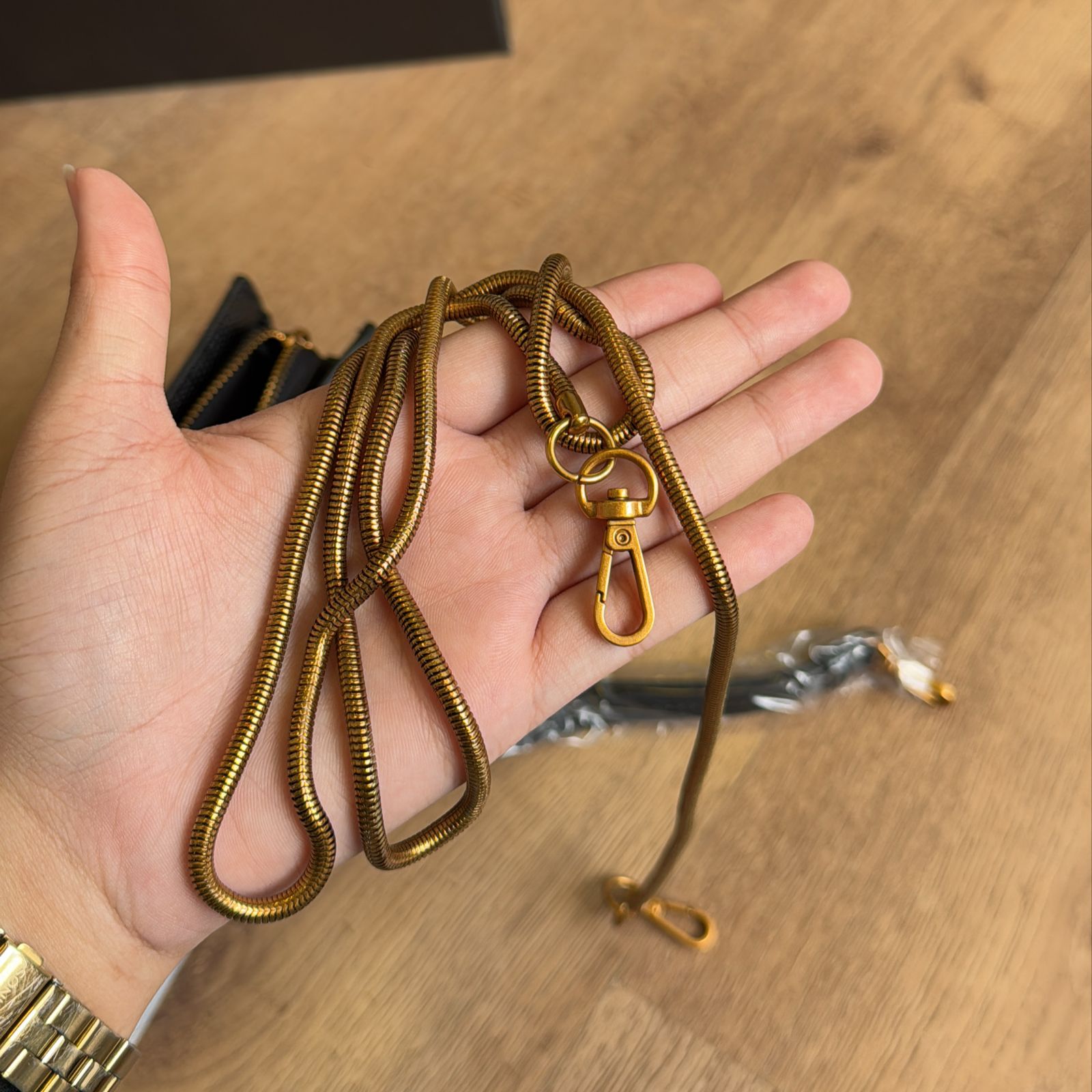 Carteira Santa Lolla Material Metalizado 0471.457E.037C