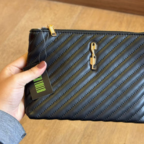 Bolsa Carteira Santa Lolla Matelassê Bege com Corrente 0470.547F