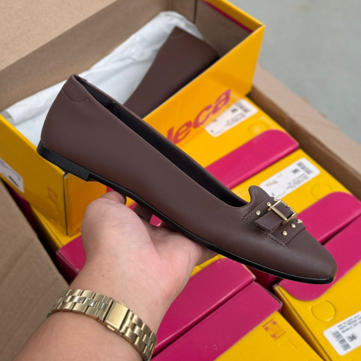 Sandália Moleca Fivela Decorada 5824.103