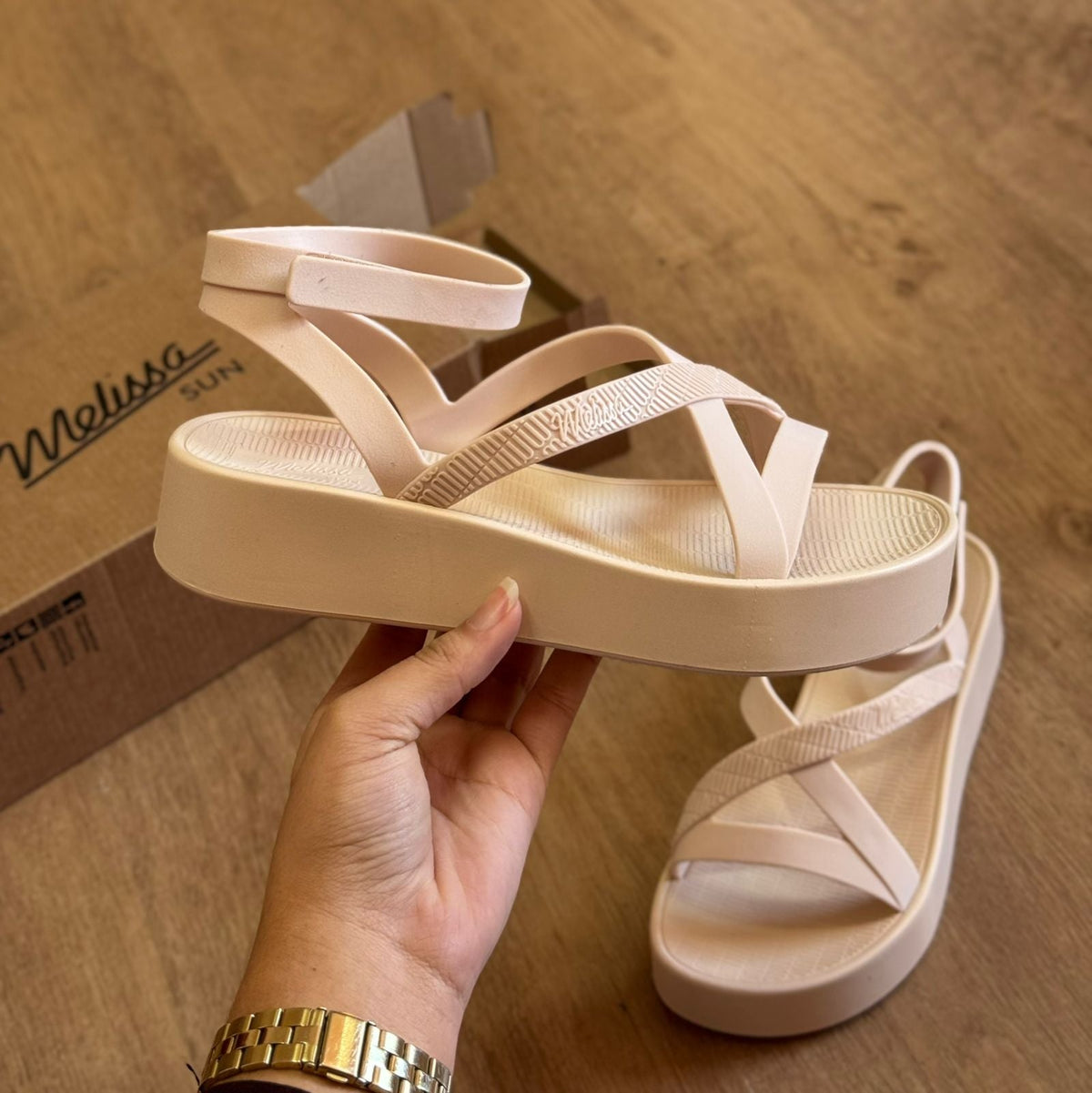 Sandália Melissa Sun Barra Platform 36065