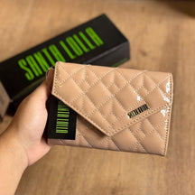 Bolsa Santa Lolla Carteira Transversal Metalizada e Verniz 0471.46BB