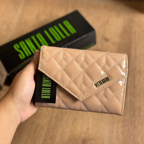 Bolsa Santa Lolla Carteira Transversal Metalizada e Verniz 0471.46BB