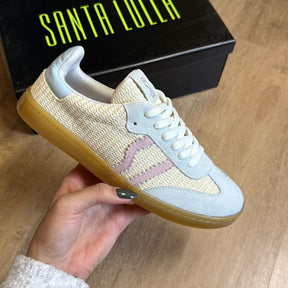 Tênis Santa Lolla Camurça Recortes 056D.4C9C.035A