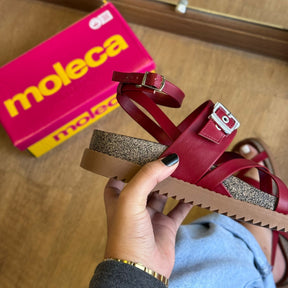 Sandália Moleca com Ajuste Tratorada 5500.113