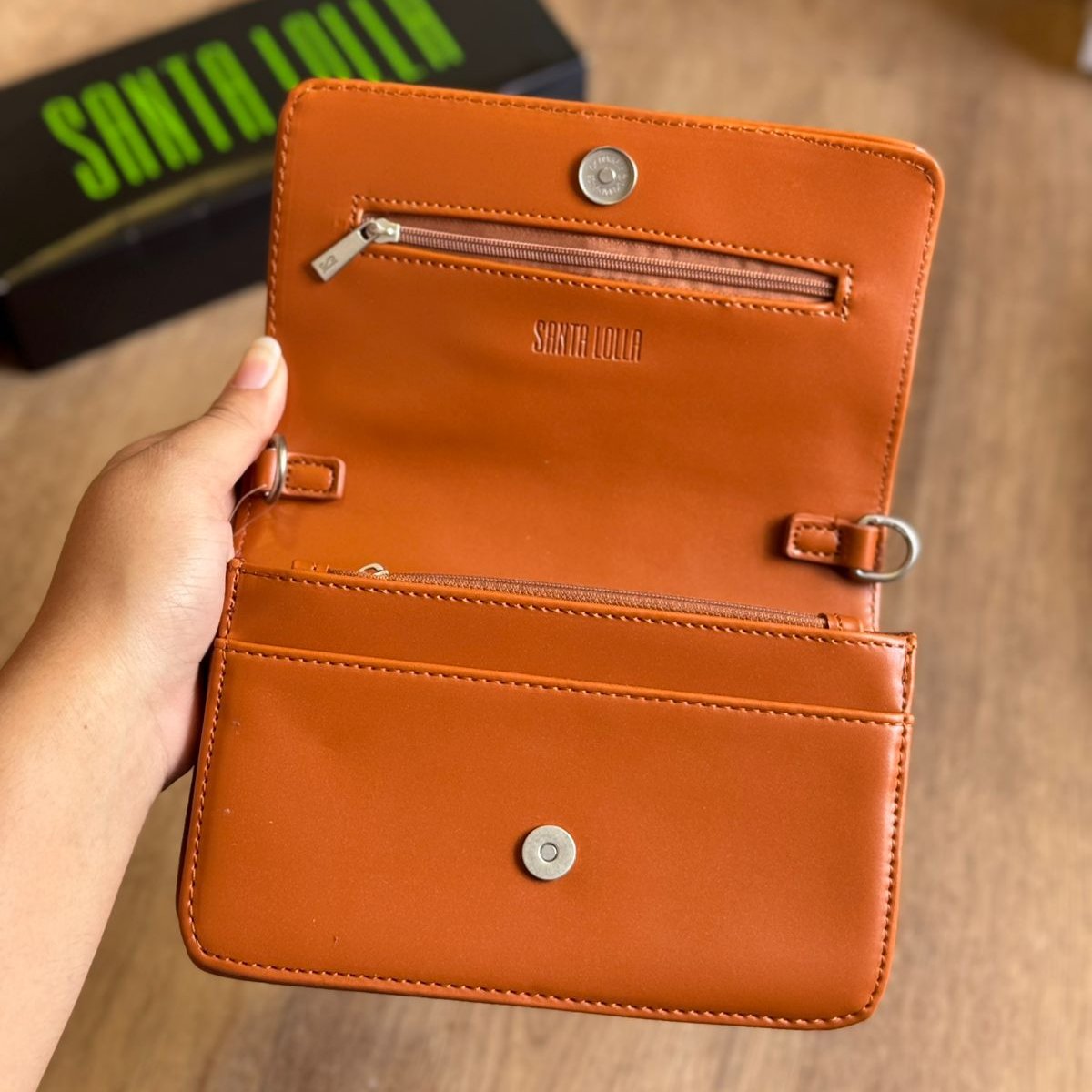 Bolsa Santa Lolla Metal Crinkle e Soft 0470.4BD2