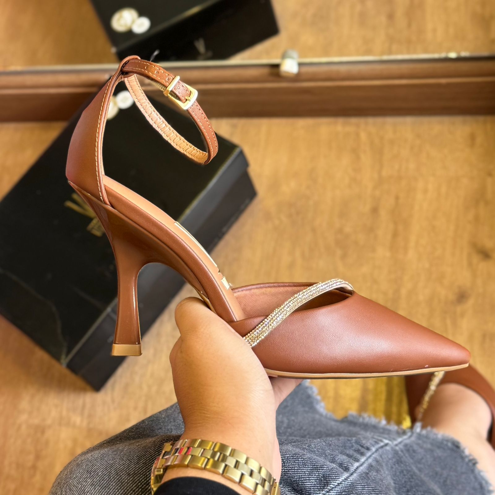 Scarpin Vizzano Fio Diamantado 1464.103