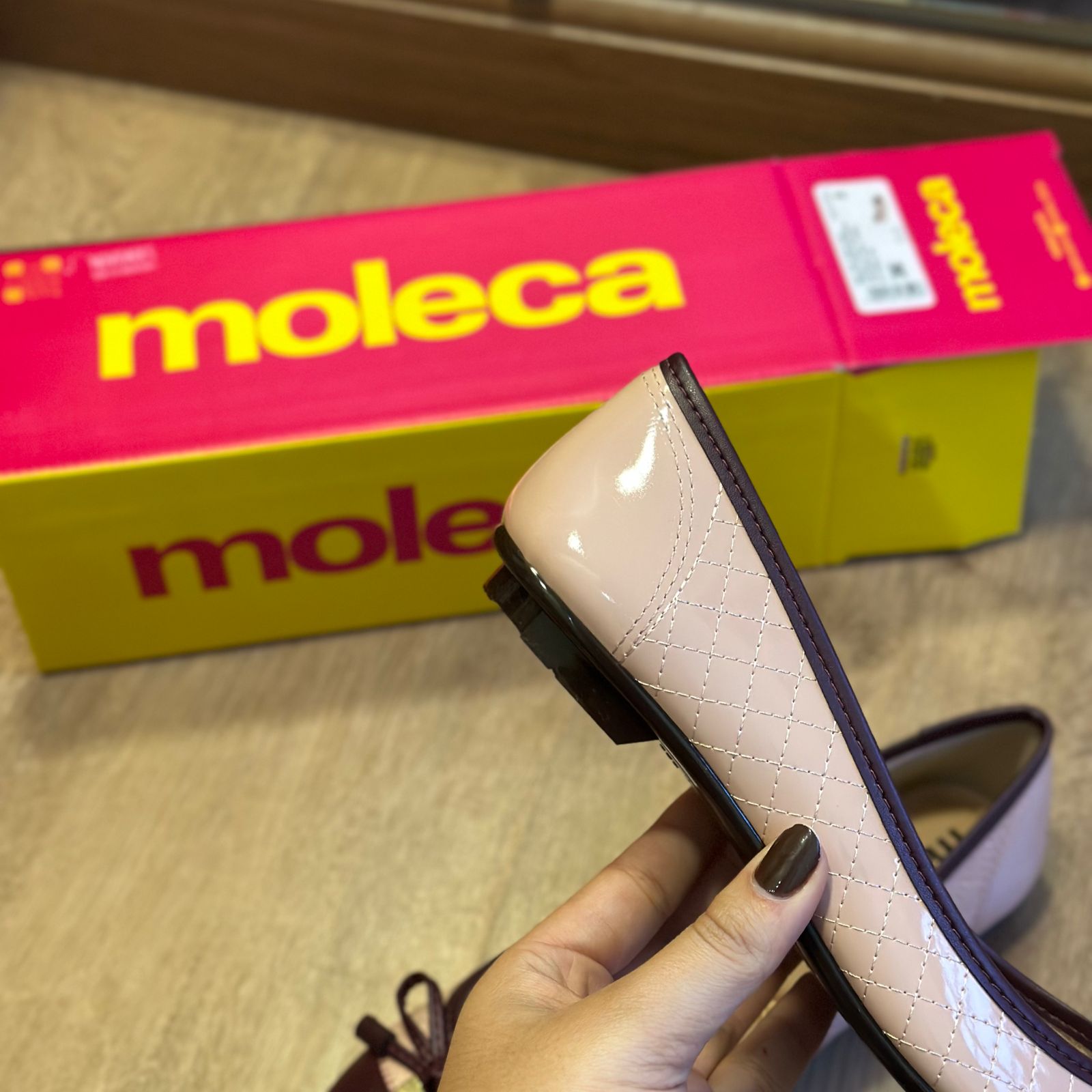 Sapatilha Moleca Verniz 5027.1407