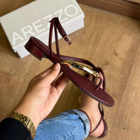 Sandália Arezzo de Salto com Detalhe na Tira A135610010