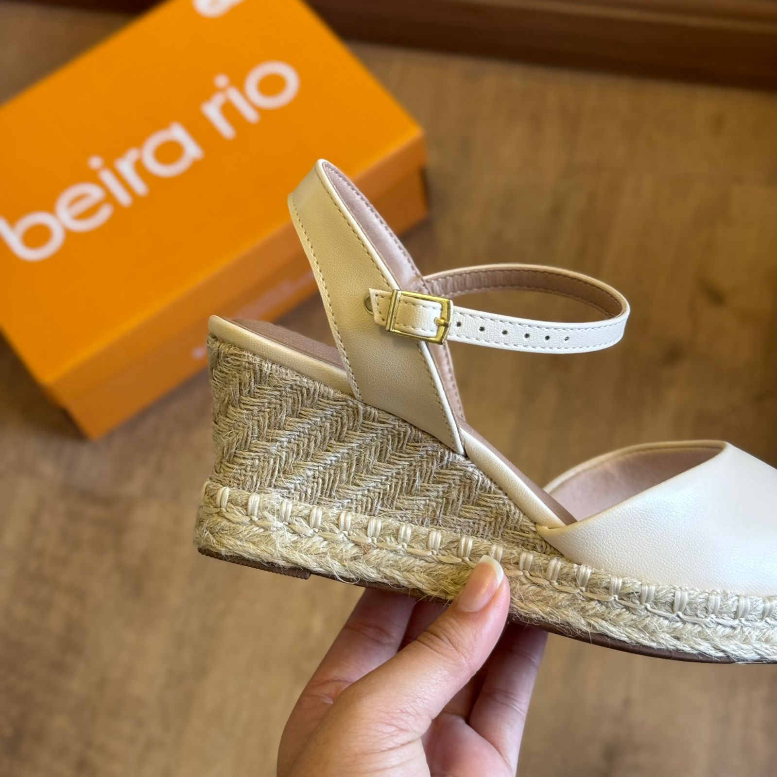 Tamanco Beira Rio Solado de Palha 8486.118