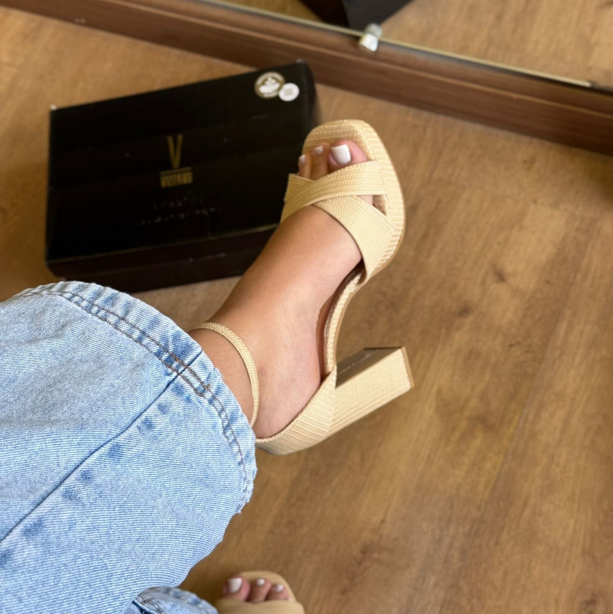 Sandália Salto Alto Vizzano Elegance 6551.103