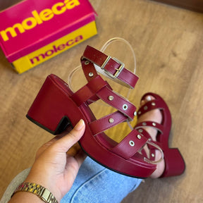 Tamanco Moleca com Ajuste e Tiras Grossas 5549.106