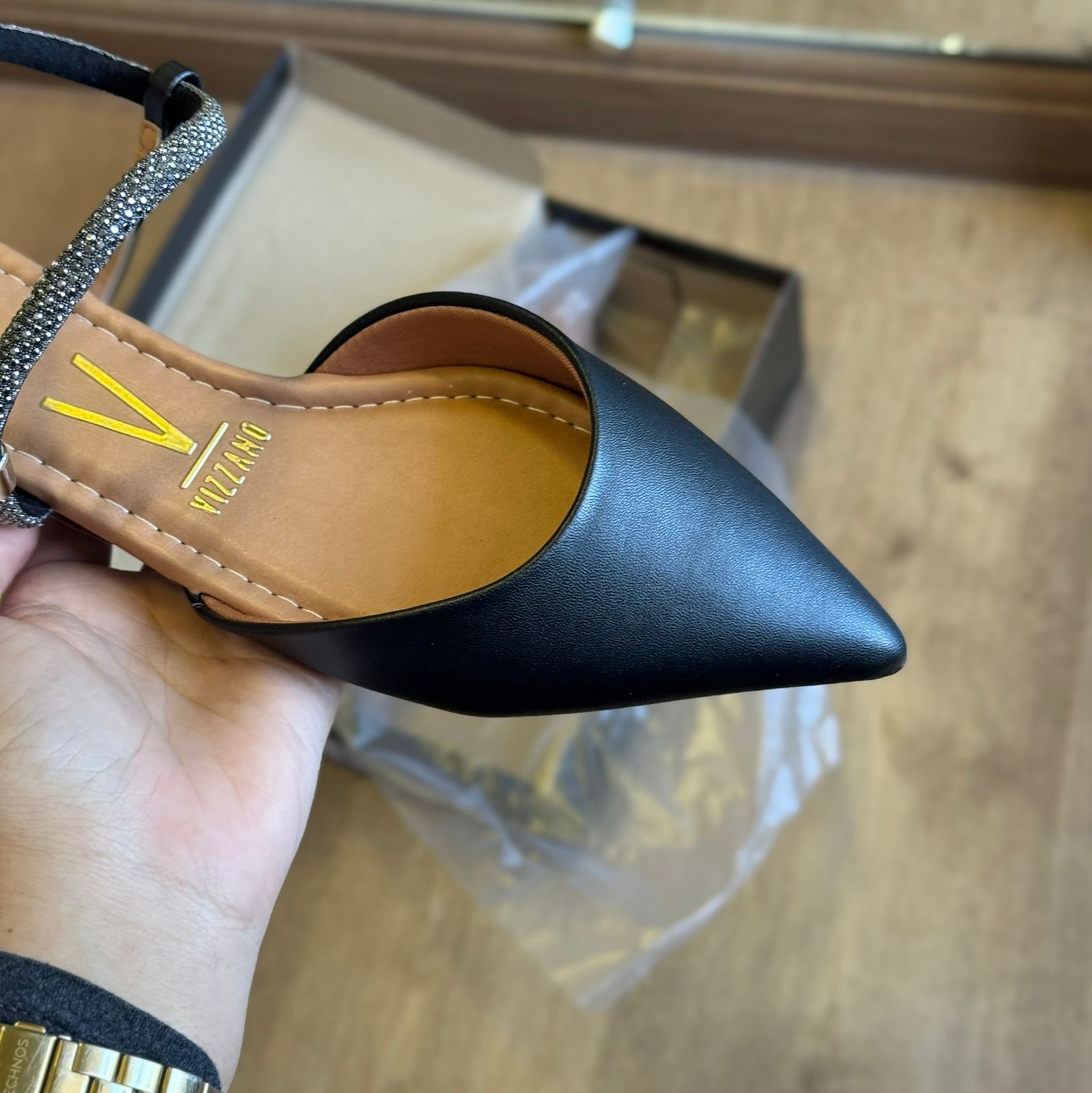 Sandália Vizzano Rasteira Bico Fino 1206.1003