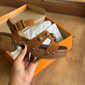 Tamanco Beira Rio Camurça 8559.104