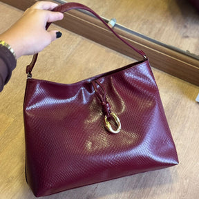 Bolsa Arezzo Tiracolo Envernizada Grande A500230779