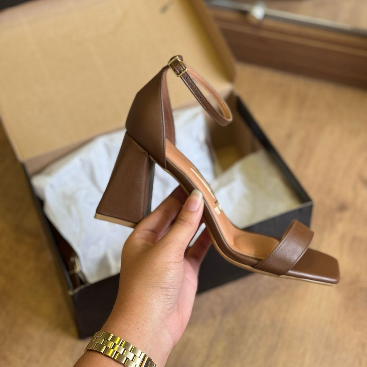 Sandália Vizzano Salto Bloco 6464.102