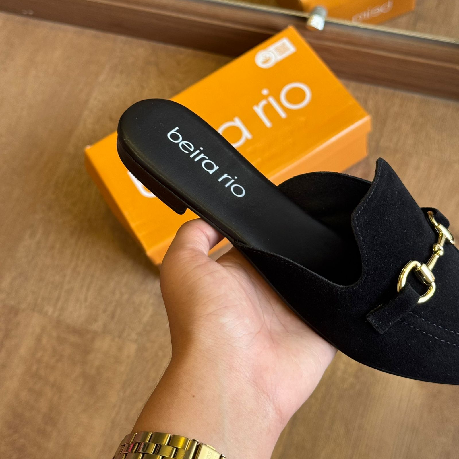 Mule Beira Rio Bico Fino 4134.1017