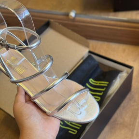 Sandália Santa Lolla Rasteira Tiras Finas 086C.4C78.0A14